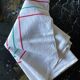 White tablecloth in cotton / vintage linen dimension: height 220cm- width -125cm-