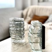 Pair of Murano glass wall lamps