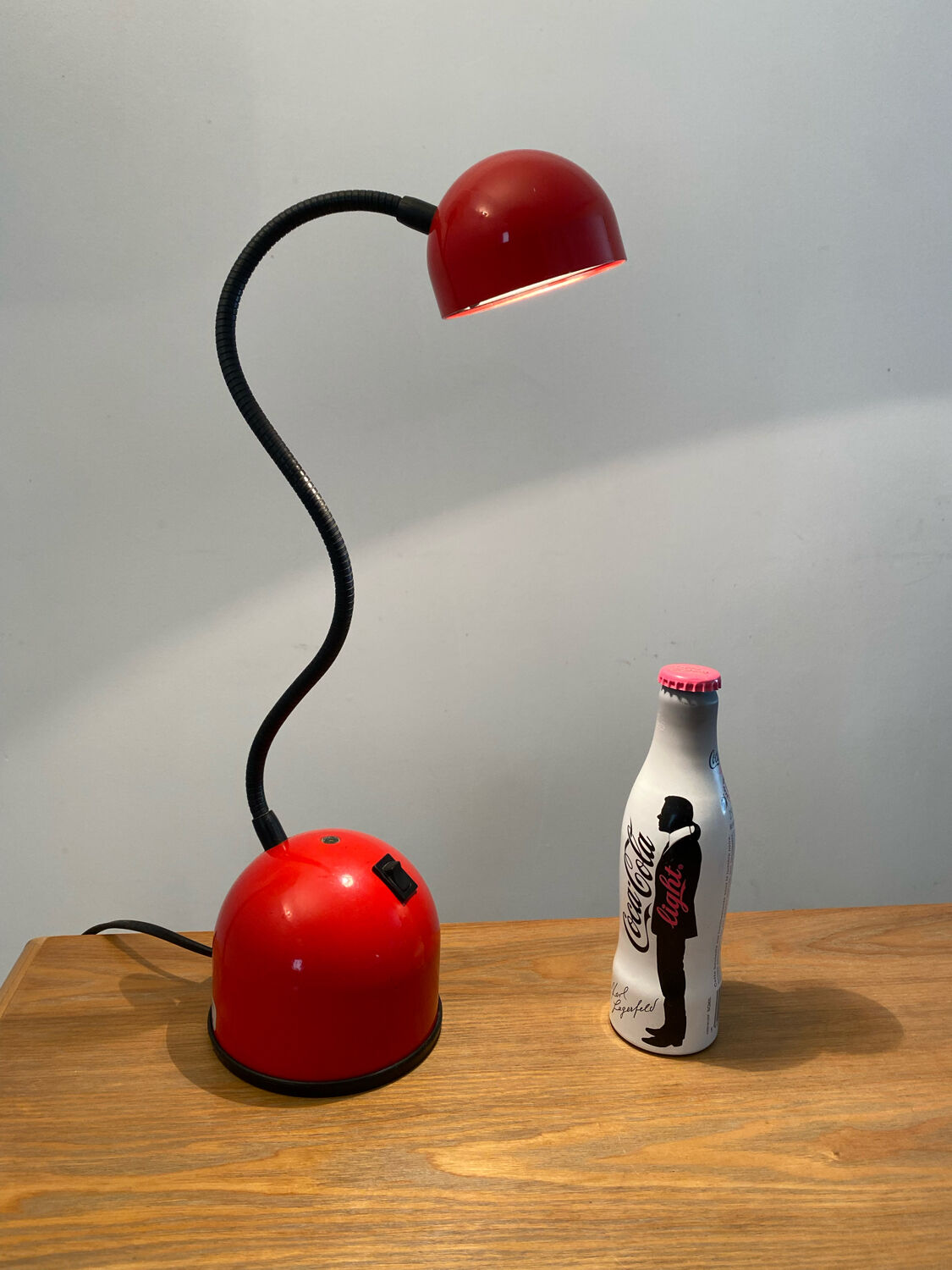 Minimalist desk lamp Gammalux italy vintage 70s