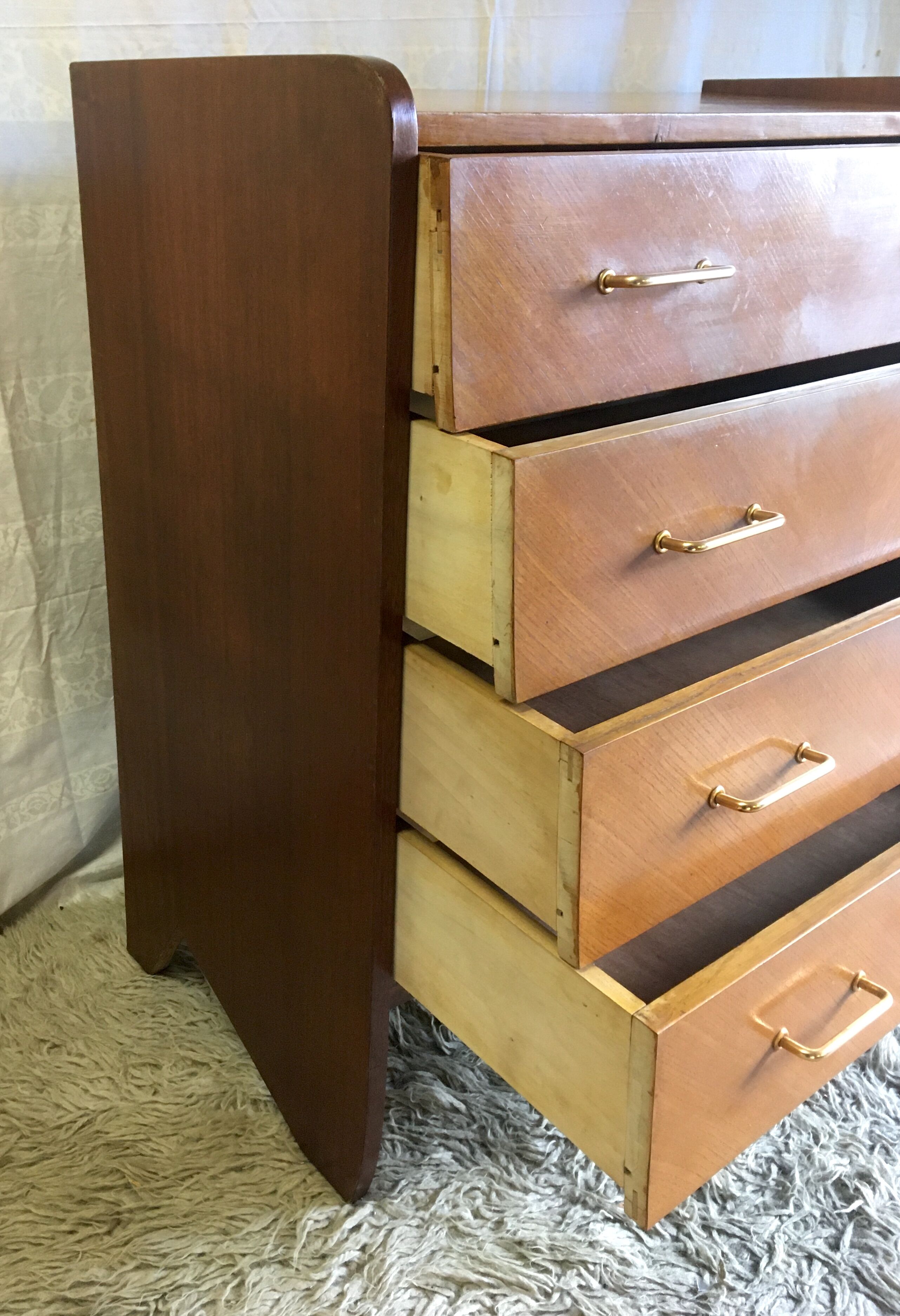 Chest of drawers 4 drawers - 50s