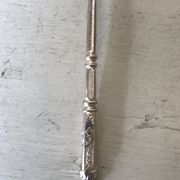 Series of 6 small spoons to mocha metal silver brand sfam russian décor