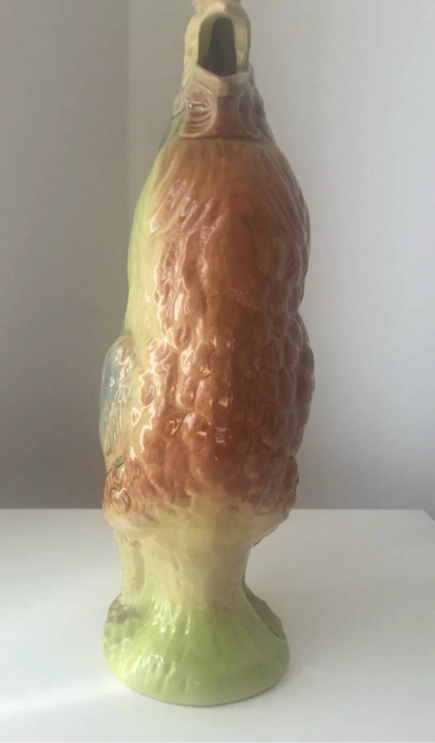 Pichet, cruche ancien coq Caillard Saint Clément