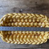 Mustard braided slip pocket emptier