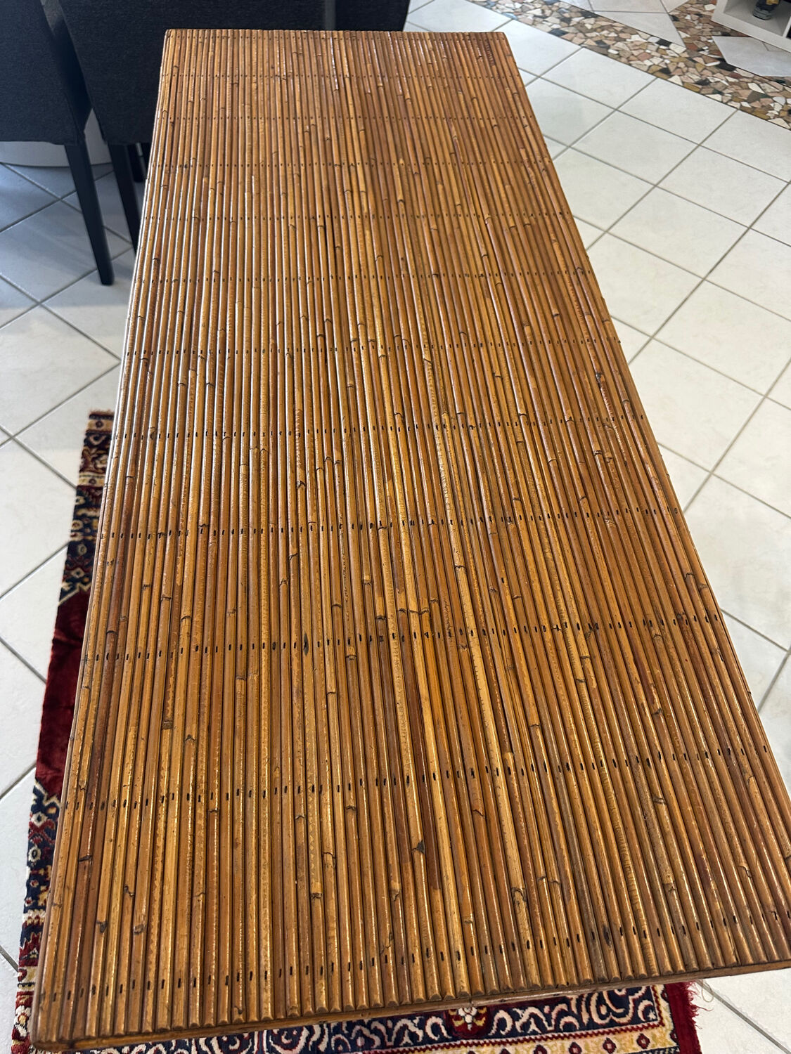 Enfilade Rattan by Adrien Audoux & Frida Minet 1960