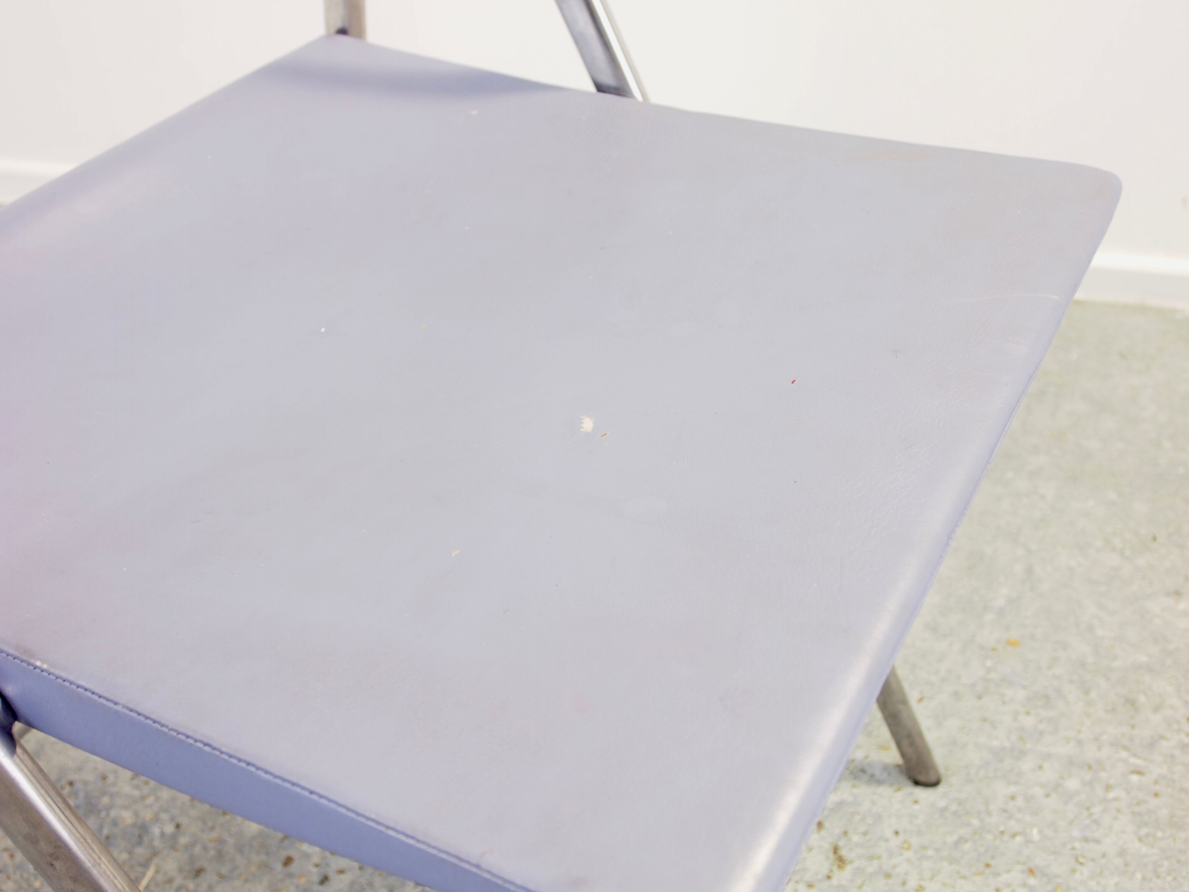 Folding chair "Donald" by Studio Cerri & Associati for Poltrona Frau