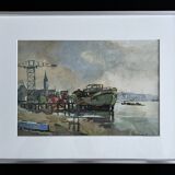 Small port in Normandy by JS