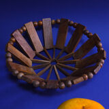 Wooden fruit basket