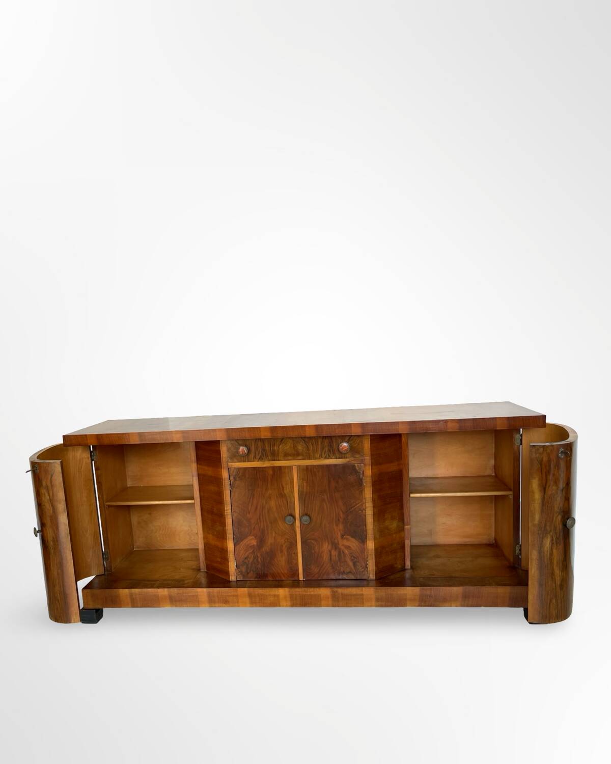 Impressionnant buffet Art déco italien des années 1930/1940