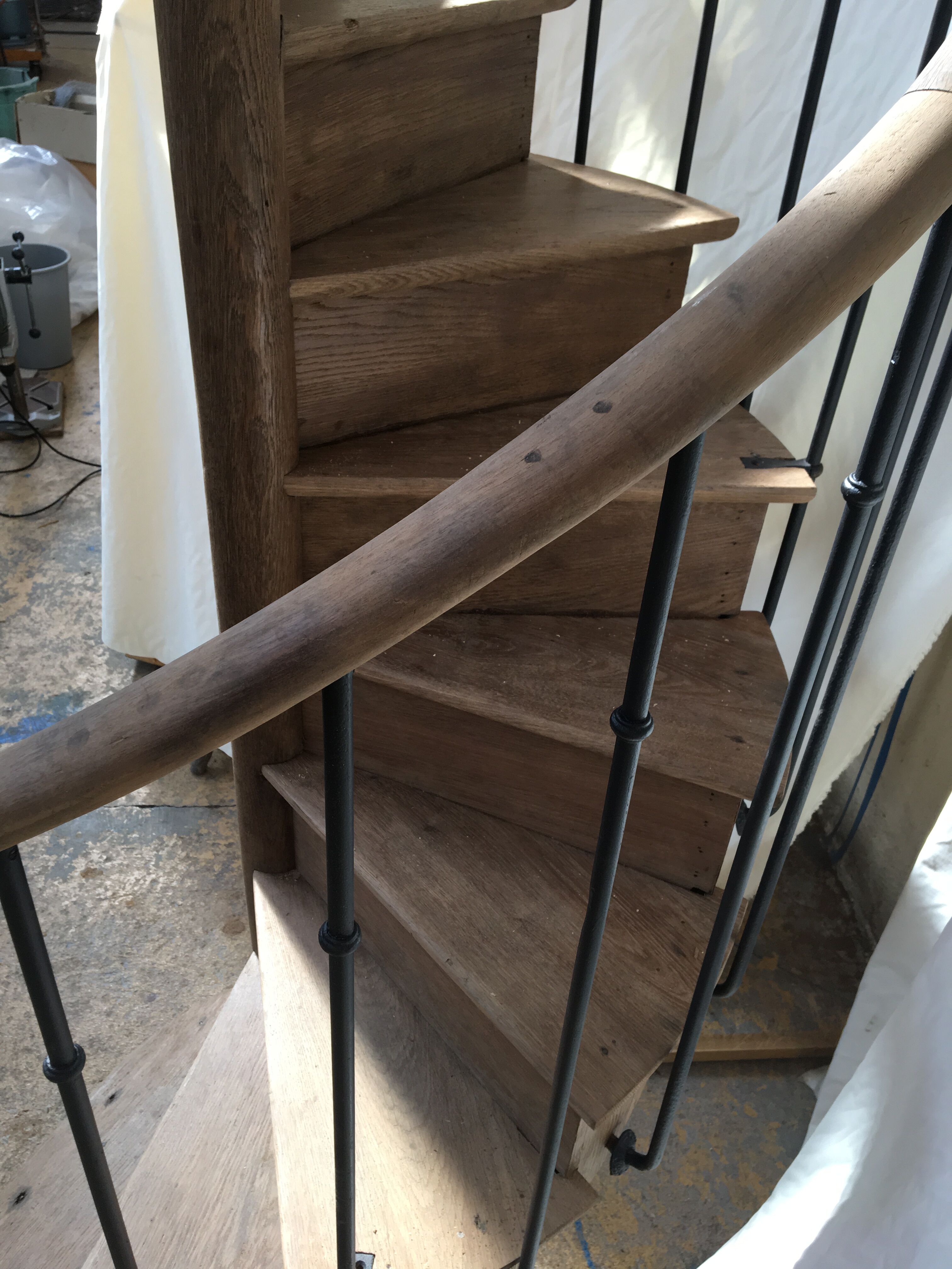 Ancient spiral staircase 1900