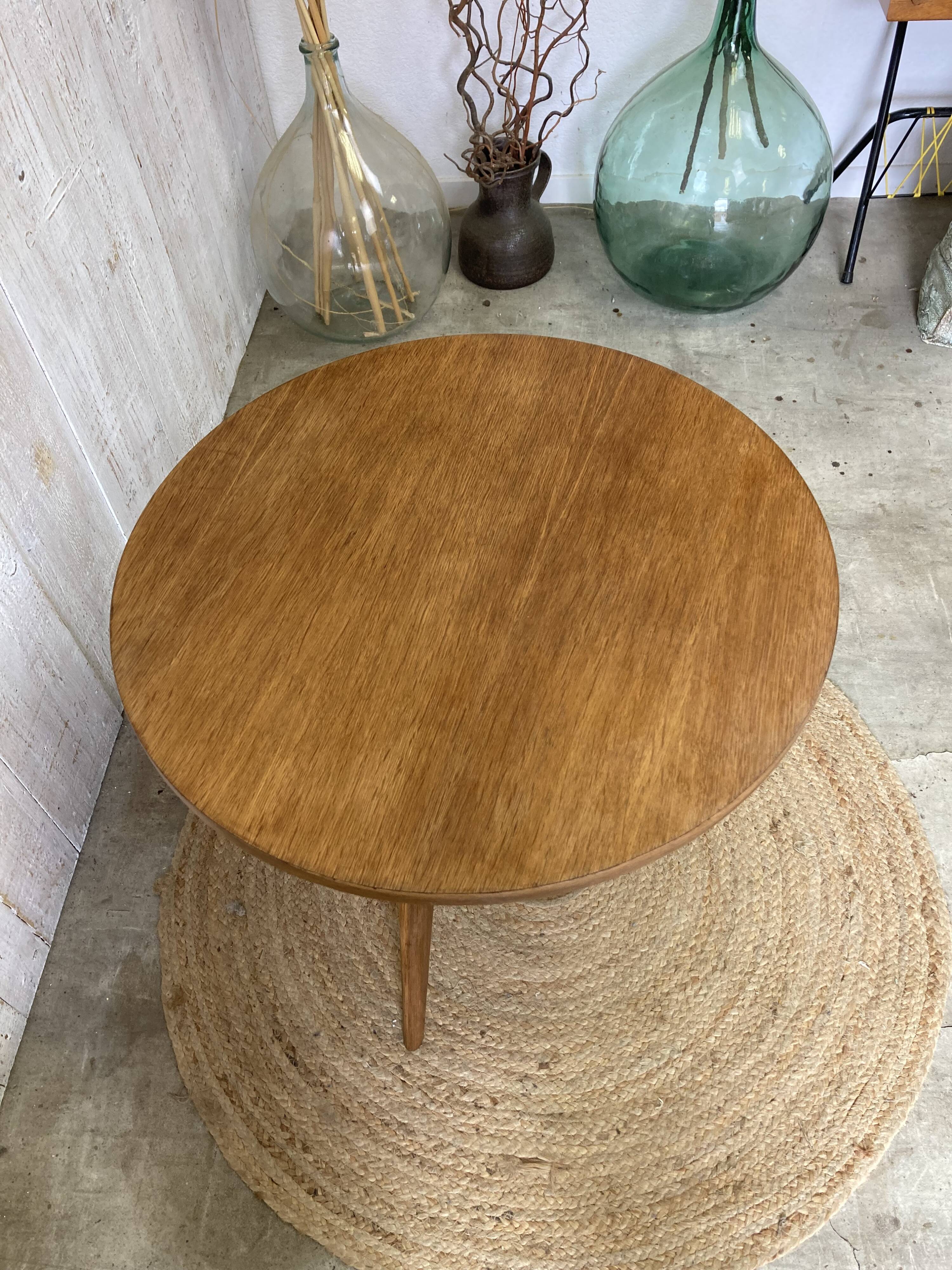 50's tripod pedestal table