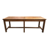 Table console XIXème en chêne massif
