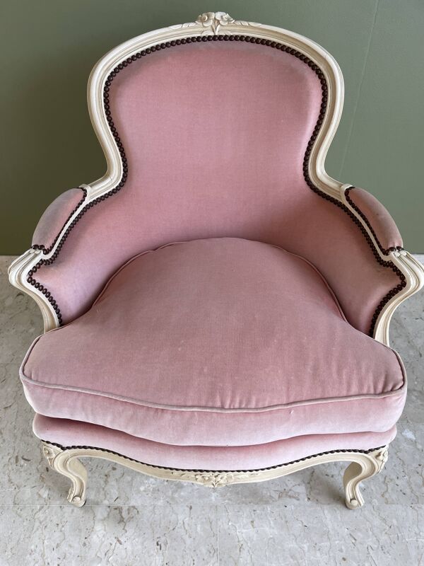 Paire de fauteuils bergère Louis XV