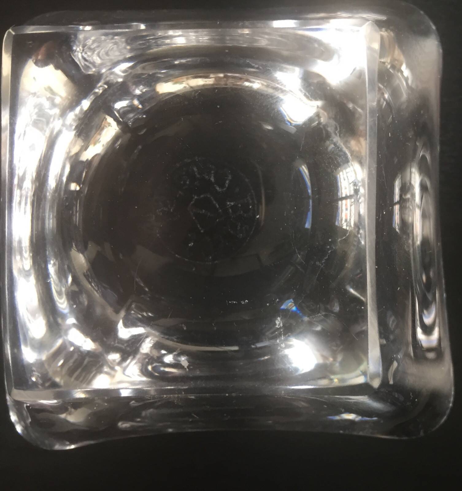 Salière poivrière BAYEL cristal dans boite