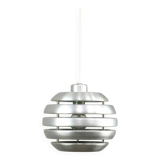 Vintage Italian Aluminum Beehive Pendant Lamp, 80s