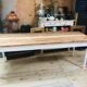 Large white fir country table 1930s