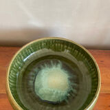 Glazed stoneware salad bowl from the Abbey of Fontgombault.