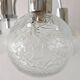 Vintage 1970s 6-ball chandelier