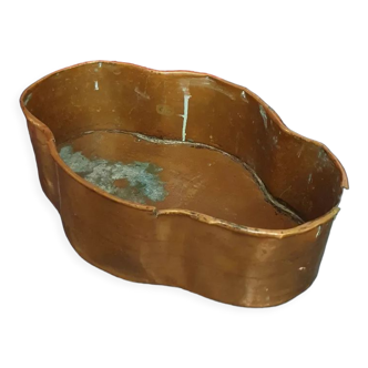 Cache pot en cuivre