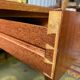 Louis XVI style flat desk in mahogany
