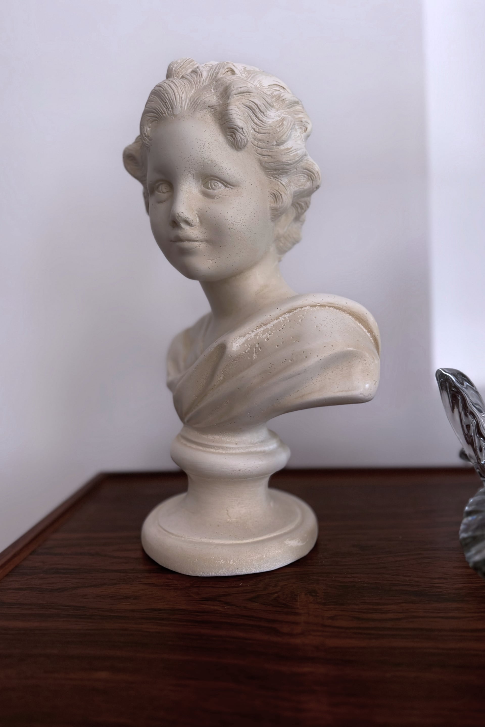 Plaster bust