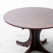 1960s vintage moderne antique table à rallonge en teck