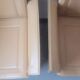 Pair of chairs with Italian design leather armrests