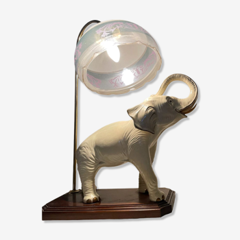 Lampe motif éléphant