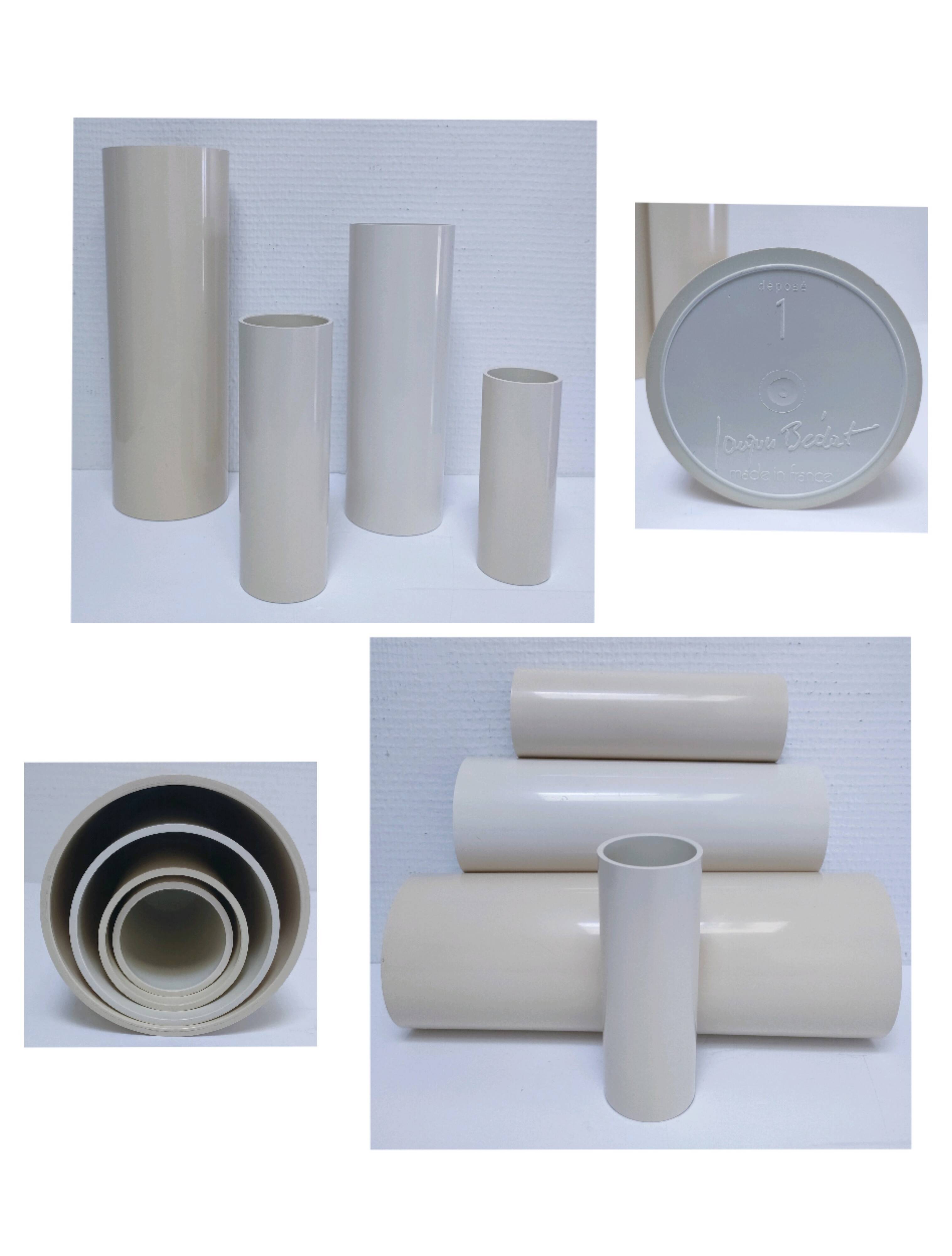 four nesting vases by Jacques Bédat, design from the 70s