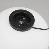 Mid-Century Glass Table Lamp, Italy, 1980s