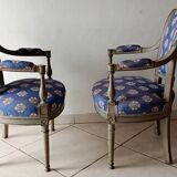 pair of Directoire armchairs