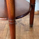 Round side table