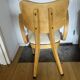 Set of 4 Vintage "Butterfly" Armchairs with Compass Legs