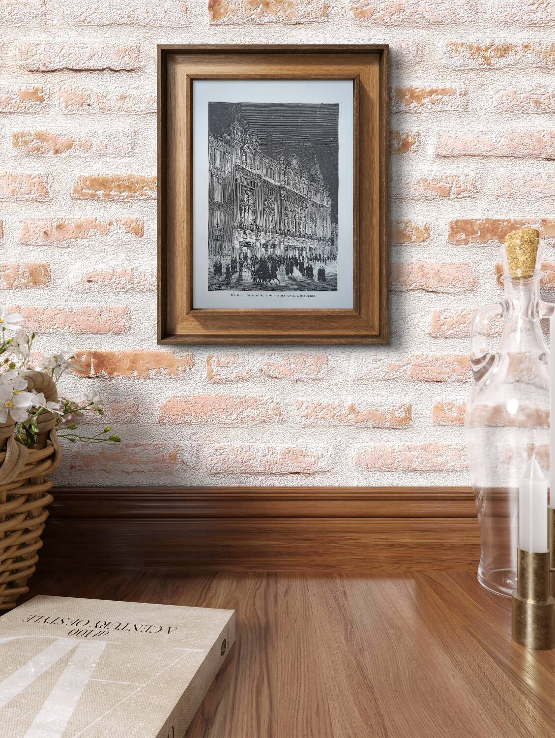 Imprimée en 1883, L'Eden Théâtre, Paris IXème.