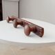 Vintage wooden coat rack 70s/80s