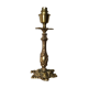 Pied de lampe bronze doré style baroque