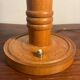 Solid wood table lamp base from the 60s