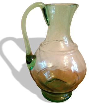 Three glass pitchers
