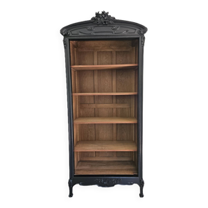Bibliothèque, cabinet - noir