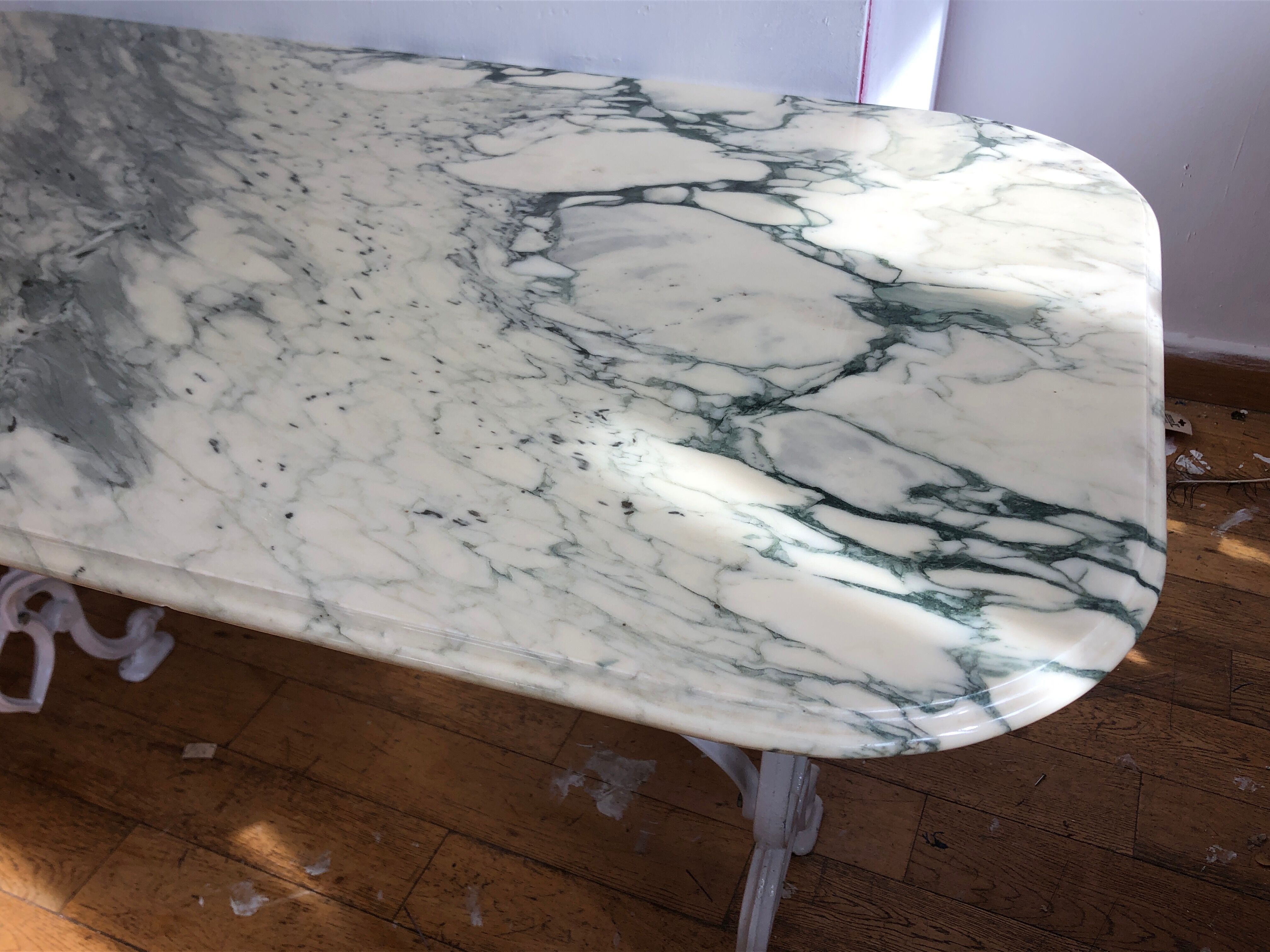 Marble bistro table