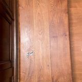 Solid oak coffee table