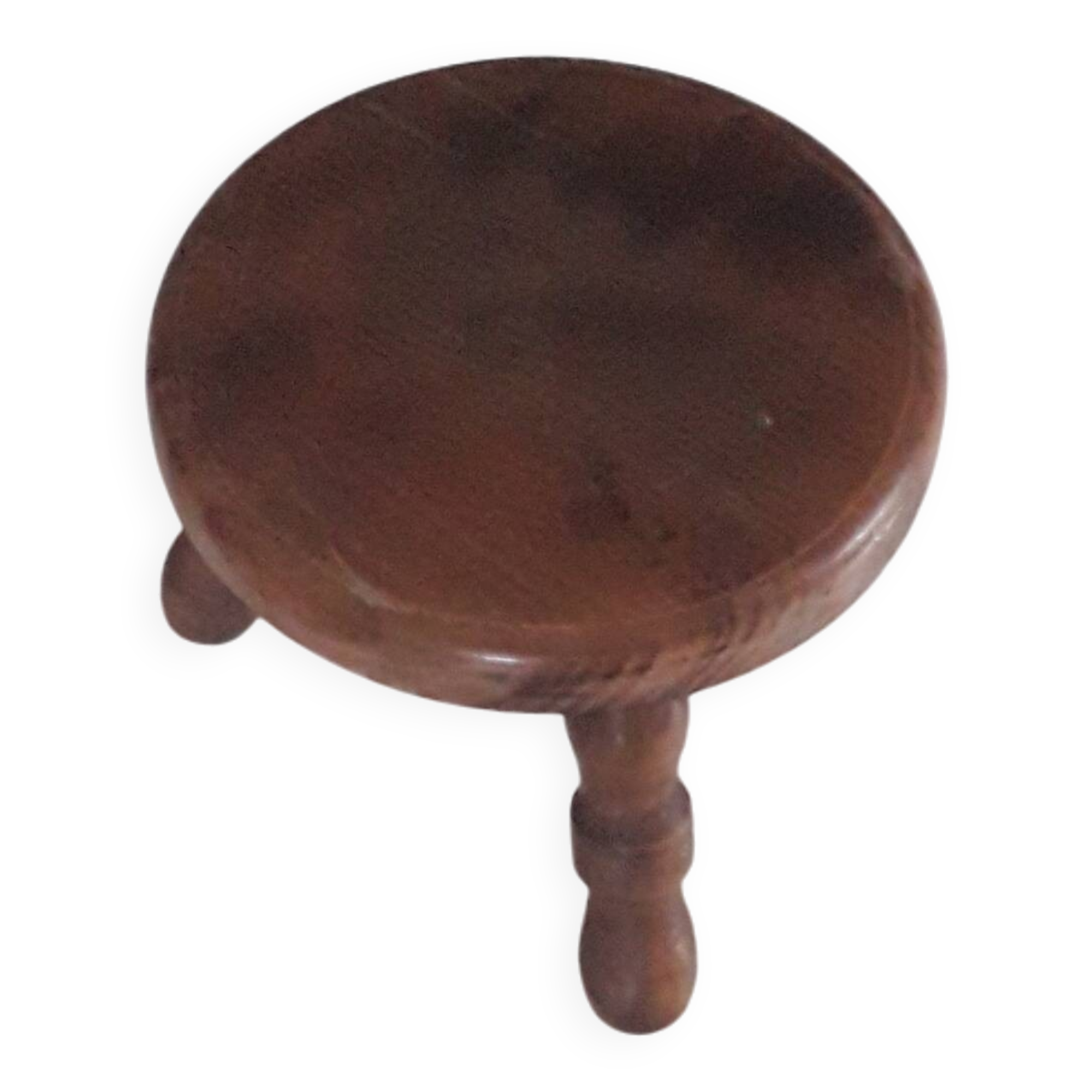 Petit tabouret à 3 pieds en chêne