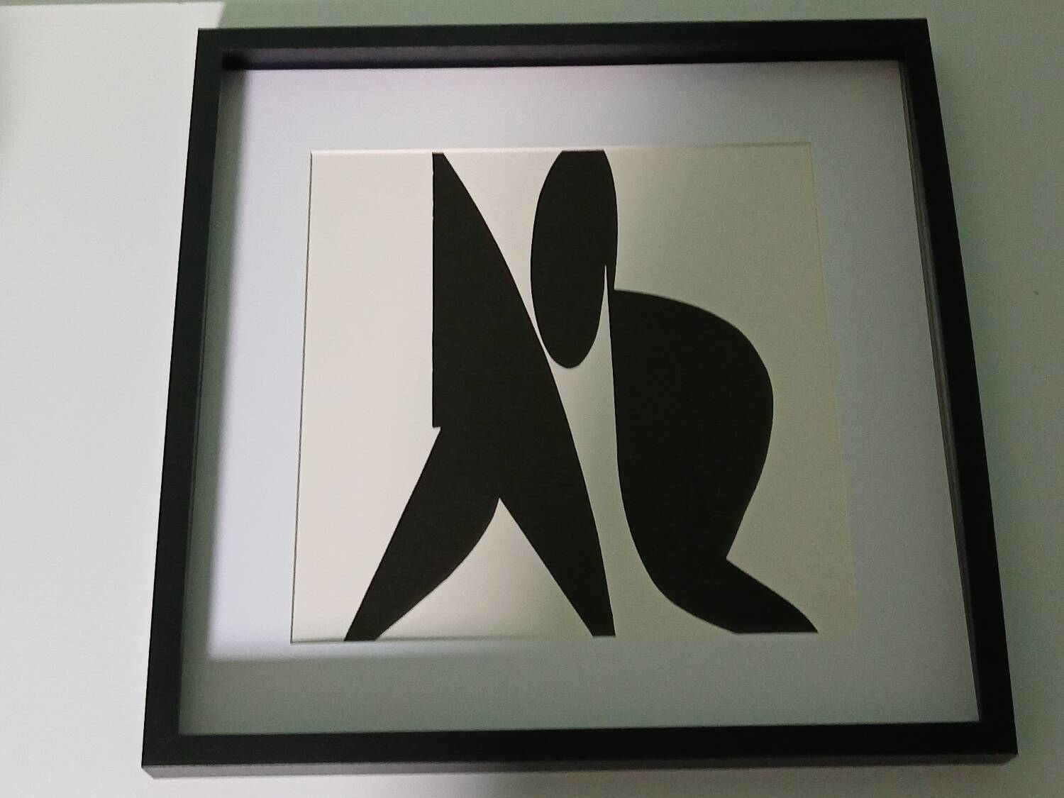 Tableau Vintage Art Optique - Victor Vasarely "Phantom" - Frame 40x40cm