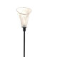 Glass lamp in the shape of an arum, art deco