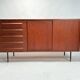 Mid-Century Modern Danish Wooden Sideboard, 1960s