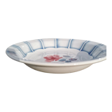 Plat rond creux Digoin Sarreguemines dauphin
