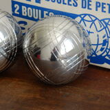 2 boules de pétanque française marque Etoile