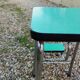 Old formica stool stepladder