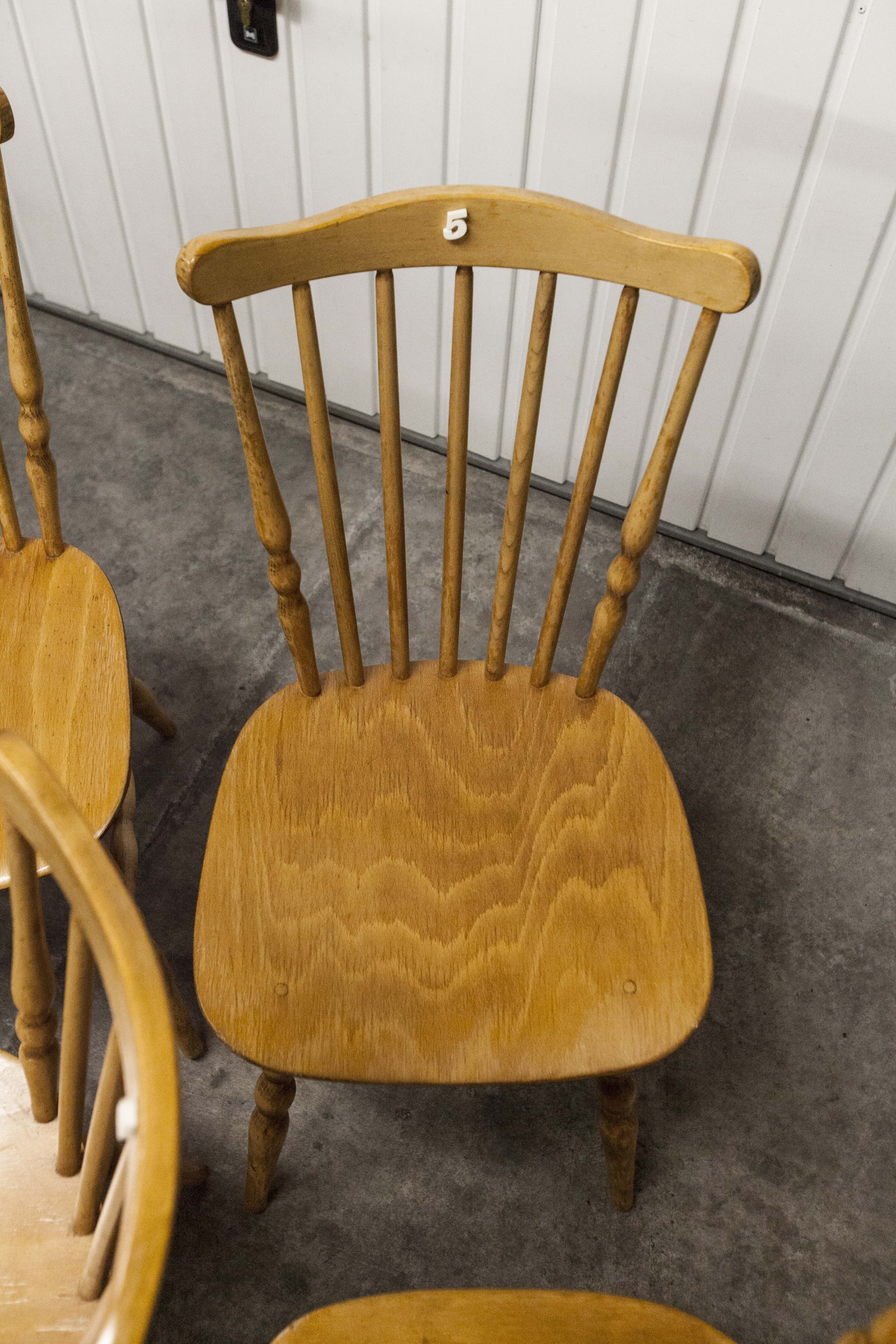 Set of 8 Baumann chairs "Florida"