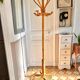 Vintage Rattan Parrot Coat Rack
