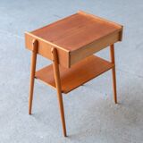 Set of 2 bedside tables by AB Carlström & co, Sweden, 1950s